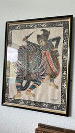 Schilderij doek bali, Antiek en Kunst, Ophalen