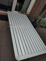Aluminium Roltafel - Handig en Compact, Tuin en Terras, Tuintafels, Ophalen, Gebruikt, Rechthoekig, Aluminium
