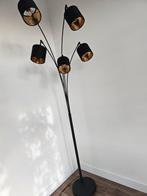 Vloerlamp zwart met lichtbronnen, Huis en Inrichting, Ophalen, Zo goed als nieuw, 150 tot 200 cm