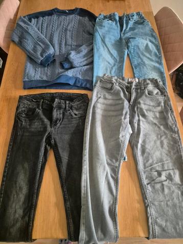 Jongens kleding maat 164 - 3 broeken + trui beschikbaar voor biedingen