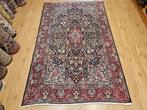 Vintage handgeknoopt perzisch tapijt kirman 253x160, 200 cm of meer, 150 tot 200 cm, Gebruikt, Rechthoekig