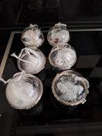 Zes Kerstballen glas, Ophalen of Verzenden