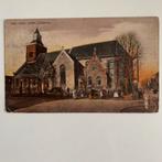 Oude Ansichtkaart Grote Kerk Leerdam 1925, Ophalen of Verzenden, 1920 tot 1940, Gelopen, Utrecht