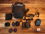 Nikon D3300 kit (18-55 mm lens/35 mm lens),32GB,tas,filters, Gebruikt, Spiegelreflex, Ophalen of Verzenden, Nikon