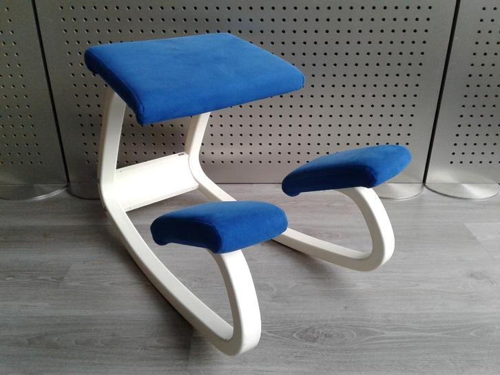 Stokke (Variér) Variable Balans (Blauw), Prachtig!, Huis en Inrichting, Bureaustoelen, Zo goed als nieuw, Bureaustoel, Blauw, Ergonomisch