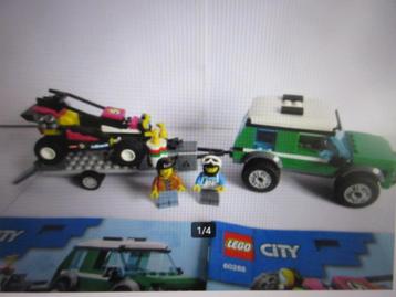 60288 City, Race Buggy Transporter. Verzenden mogelijk beschikbaar voor biedingen