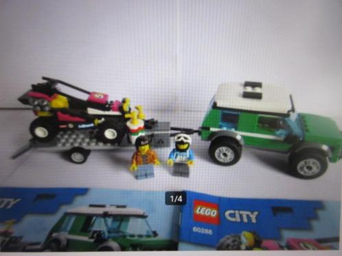 60288 City, Race Buggy Transporter. Verzenden mogelijk, Kinderen en Baby's, Speelgoed | Duplo en Lego, Zo goed als nieuw, Lego