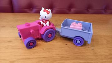 hello kitty tractor met aanhanger duplo beschikbaar voor biedingen