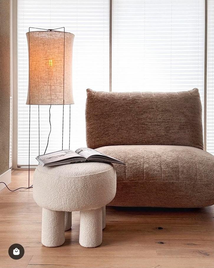 Vloerlamp linnen, Huis en Inrichting, Lampen | Vloerlampen, Nieuw, 150 tot 200 cm, Ophalen