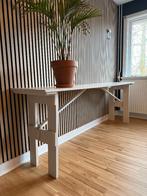 Inklapbare sidetable Combitex, Huis en Inrichting, Tafels | Sidetables, Ophalen, Gebruikt, 200 cm of meer, Grenenhout