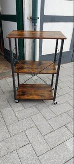 Keuken Trolley / Bijzettafel - Design, Ophalen, Gebruikt, Rechthoekig, Minder dan 55 cm