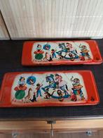 Vintage Blikken verf doos met Circus Voorstelling 1950, Antiek en Kunst, Curiosa en Brocante, Ophalen of Verzenden