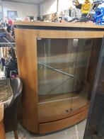 Eettafel met vitrine kast, Kringloopafrika, Kringloopwinkel, 150 tot 200 cm, 25 tot 50 cm