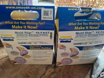 Smooth-On mold star sillicone rubber, gietbare sillicone beschikbaar voor biedingen