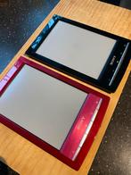 Sony PRS-T1 eReaders (2 stuks) - Zwart en Rood, Computers en Software, E-readers, Gebruikt, Ophalen of Verzenden, 4 GB of minder