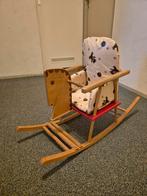 Houten Hobbelpaard met Zitje, Ophalen, Gebruikt