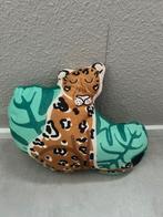 Kussen tijger 31cm, Ophalen of Verzenden, Zo goed als nieuw, Groen, Overige vormen