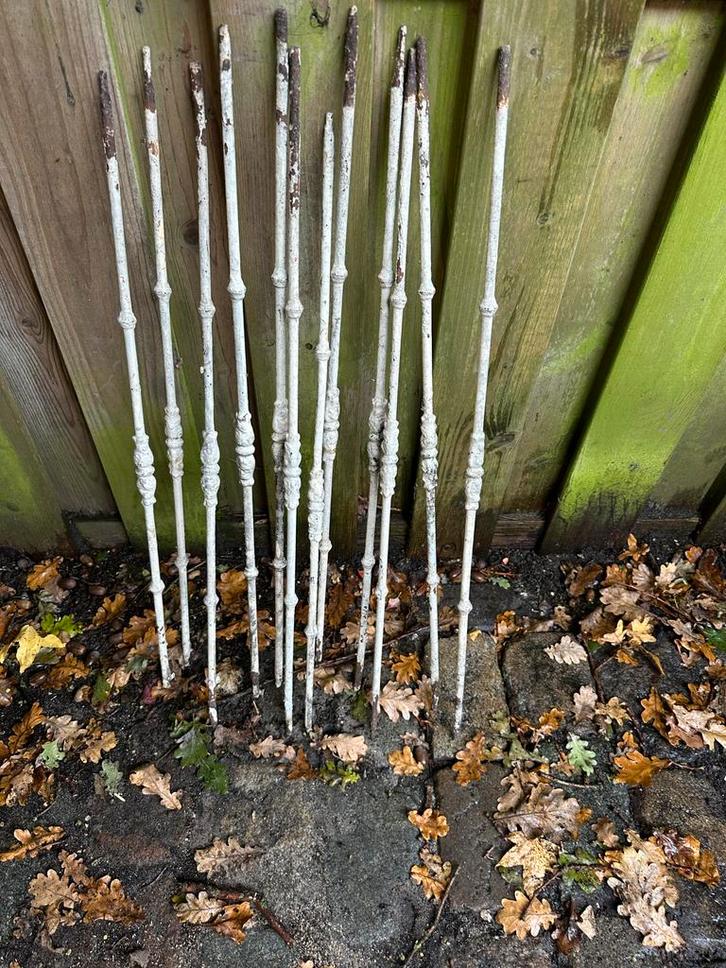 Gietijzeren Trapspijlen - Klassiek Design, Antiek en Kunst, Curiosa en Brocante, Ophalen