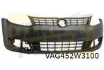 Volkswagen Caddy (9/10-7/15) (2K) voorbumper (9B9 zwart) Ori, Nieuw, Bumper, Verzenden, Volkswagen