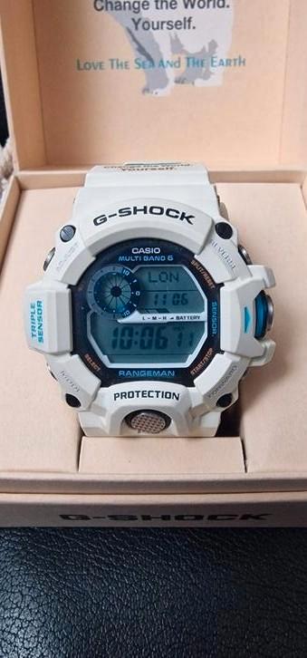G-Shock Rangeman GW-9408KJ-7JR, Sieraden, Tassen en Uiterlijk, Sporthorloges, Zo goed als nieuw, Waterdicht, Ophalen of Verzenden
