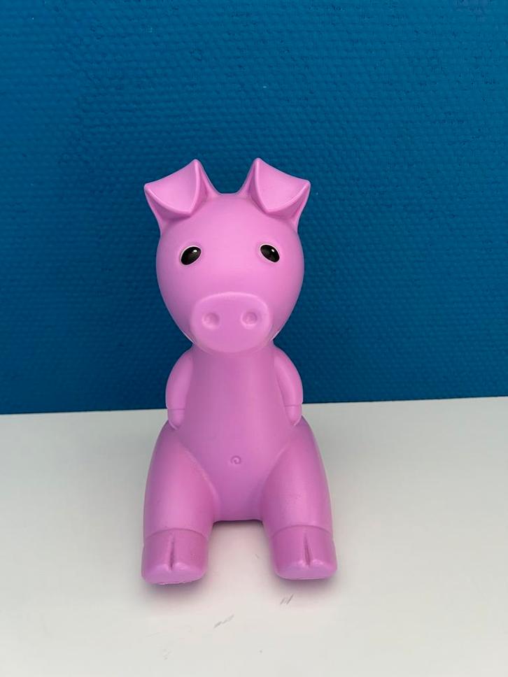 IKEA spaarvarken spaarpot big roze Monika Mulder, Verzamelen, Spaarpotten, Zo goed als nieuw, Dier, Kunststof, Ophalen of Verzenden