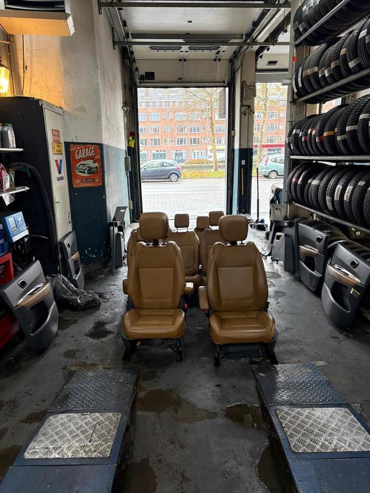 Peugeot 5008 lederenbkleding compl 7 zits, Auto-onderdelen, Interieur en Bekleding, Peugeot, Gebruikt, Ophalen