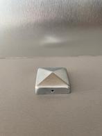 Paalornament piramide verzinkt 7 x 7 cm, Tuin en Terras, Ophalen, Nieuw, Minder dan 180 cm, Palen