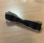 Clip on strikje, Kleding | Heren, Ophalen of Verzenden, Gedragen, Bruin, Met patroon
