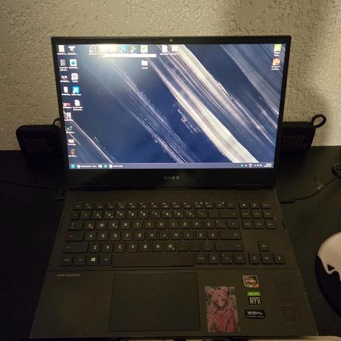 HP Omen Gaming Laptop 15.6 inch 2k rtx 3060 2k, Computers en Software, Windows Laptops, Gebruikt, 15 inch, SSD, 4 Ghz of meer