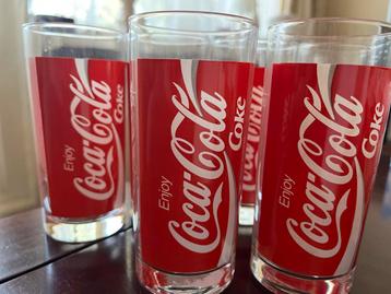 Coca cola glazen beschikbaar voor biedingen
