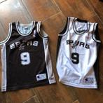 2x San Antonio Spurs Parker NBA shirt, Ophalen of Verzenden, Zo goed als nieuw, Zwart, Voetbal