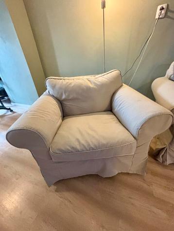 Ikea Ektorp Bankstel + Fauteuil - Zandkleur - afbeelding 4