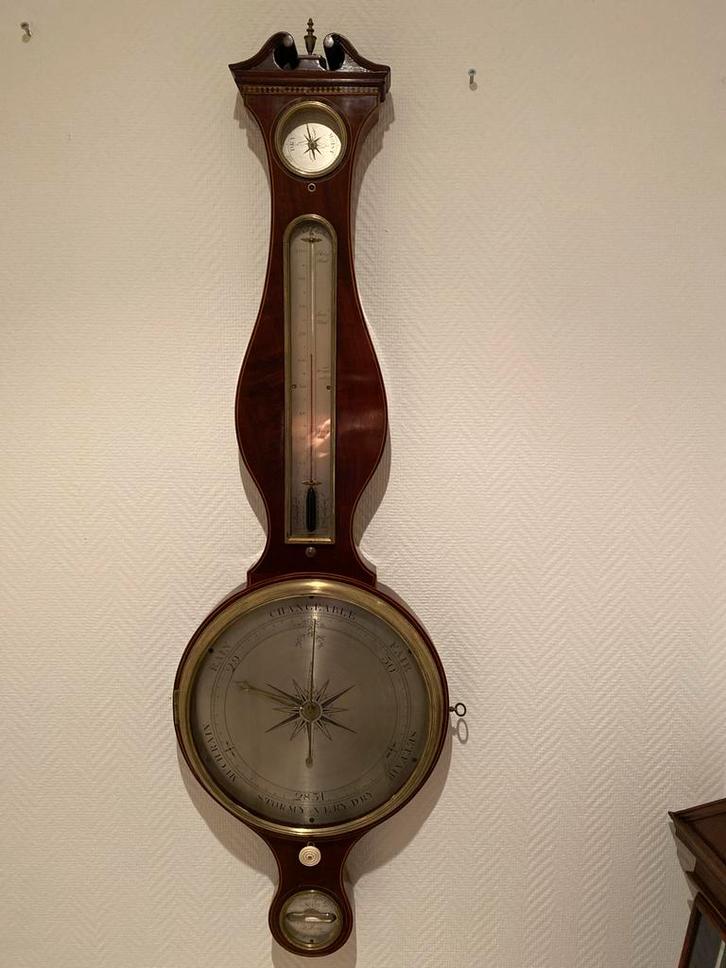 Antieke Engelse Barometer - James Gatty, Londen, Antiek en Kunst, Antiek | Gereedschap en Instrumenten, Ophalen