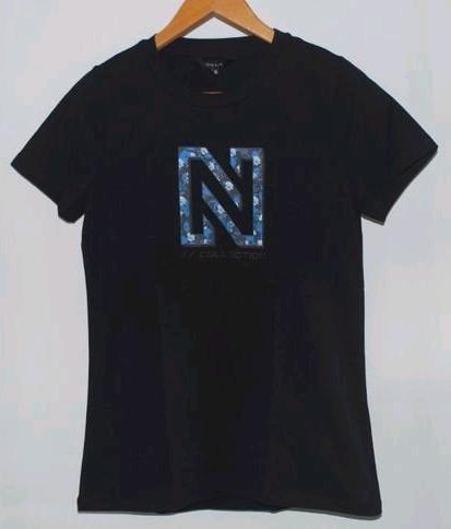 T-Shirt Nikkie maat S, Kleding | Dames, T-shirts, Zo goed als nieuw, Maat 36 (S), Zwart, Korte mouw, Ophalen of Verzenden
