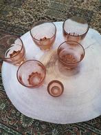 roze glas art deco, Antiek en Kunst, Antiek | Glas en Kristal, Ophalen of Verzenden