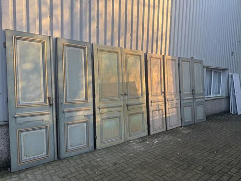 Bijzondere set ensuitdeuren (2 sets), Doe-het-zelf en Verbouw, Deuren en Horren, Gebruikt, Binnendeur, 215 cm of meer, 120 cm of meer