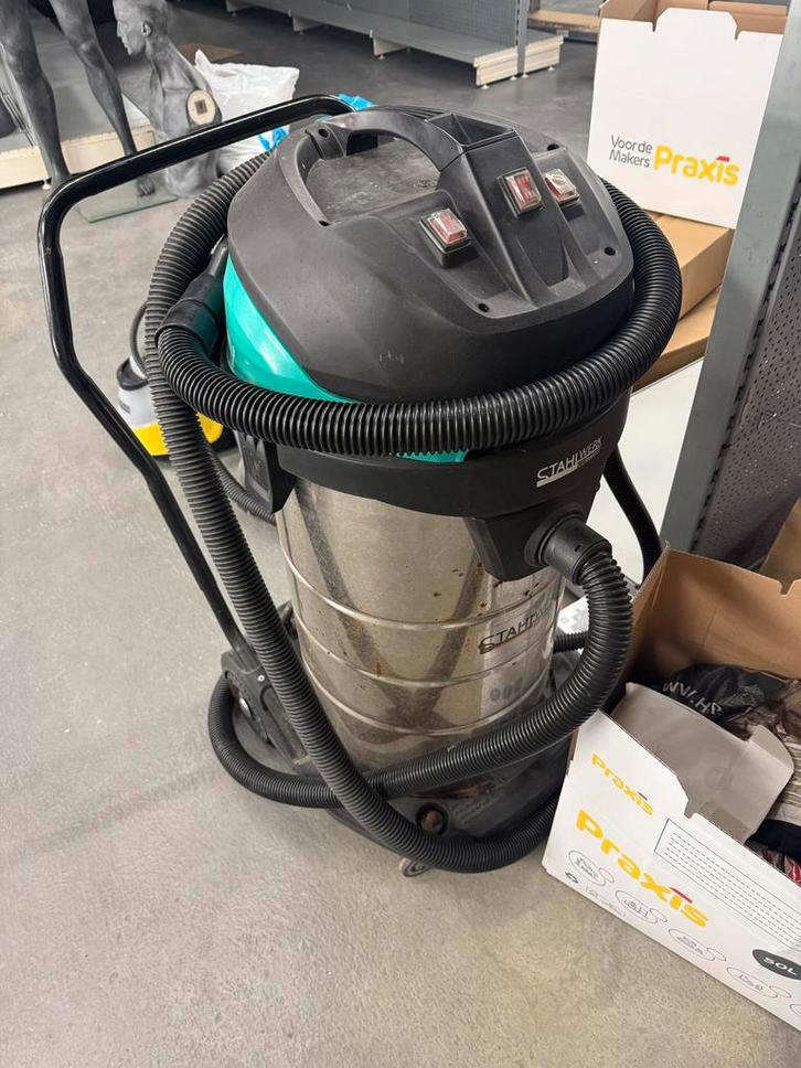 Stahlwerk Bouwstofzuiger - Duits Kwaliteit!, Witgoed en Apparatuur, Stofzuigers, Gebruikt, Stofzuiger, 1600 tot 2000 watt, Reservoir
