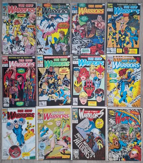 Marvel comics the new warriors 12 stuks 1991-1992., Boeken, Strips | Comics, Gelezen, Meerdere comics, Amerika, Ophalen of Verzenden