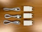 3 x lightning naar USB kabel en Adapter voor o.a. iPhone, Telecommunicatie, Mobiele telefoons | Telefoon-opladers, Nieuw, Apple iPhone