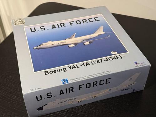 USAF Boeing YAL-1A Laser Test Bed 747 Inflight IFYAL0001-1, Verzamelen, Luchtvaart en Vliegtuigspotten, Nieuw, Schaalmodel, Ophalen of Verzenden