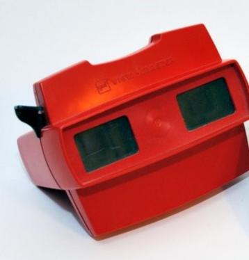 * VIEW-MASTER * GAF * rood * 3D-kijker * €25 beschikbaar voor biedingen