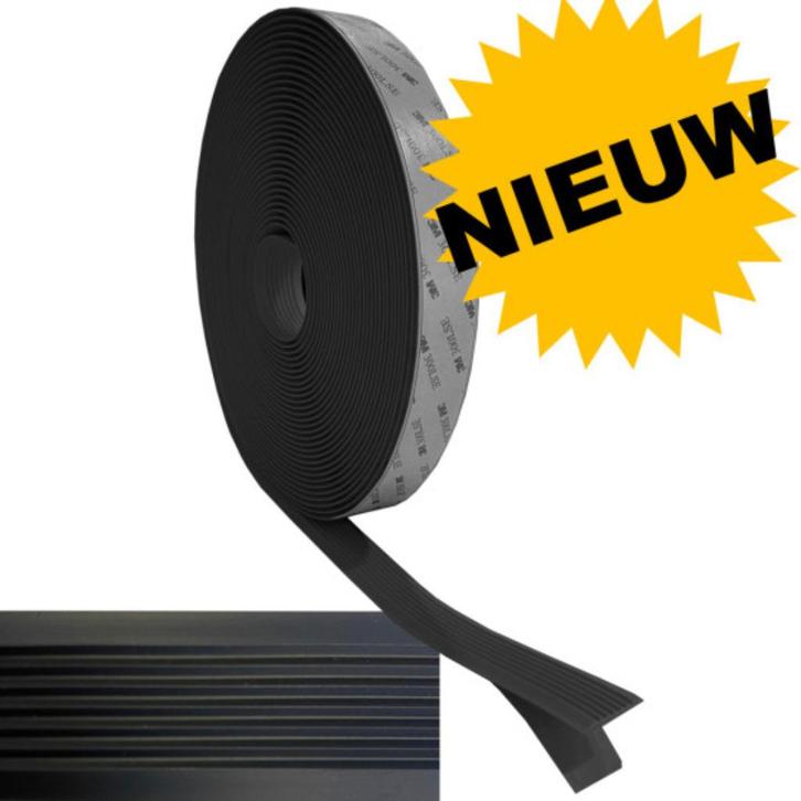 Veiligheid 3M Zelfklevend antislip rubberstrip - 30x3mm, Doe-het-zelf en Verbouw, Isolatie en Afdichting, Nieuw, Overige materialen