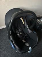 Maxi cosi met familyfix base + voetenzak babys only, Ophalen, Zo goed als nieuw, Maxi-Cosi, Autogordel