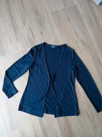 Donkerblauw dames vest maat L 42 / 44 Kingfield nieuw, Ophalen of Verzenden, Nieuw, Blauw, Trui of Vest