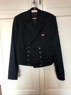 Marine hofmeester uniform jasje, Ophalen of Verzenden, Gedragen, Blauw