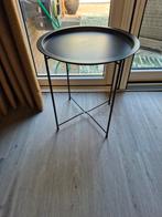 Bijzettafel, Ophalen, Minder dan 55 cm, Rond, Zo goed als nieuw