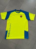 FC Barcelona Trainingsshirt - Geel/Blauw, Maat M, Ophalen of Verzenden, Gebruikt, Shirt