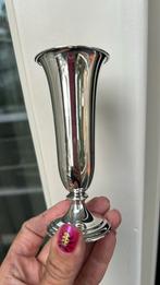 Verzilverd vaasje, Antiek en Kunst, Ophalen of Verzenden, Zilver