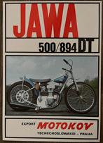 Unieke brochure / folder speedway JAWA 500/894DT (~1985)., Ophalen of Verzenden, Nieuw, Motoren