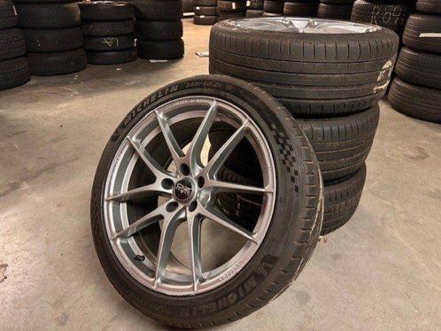 Oz Racing velgen Audi 5x112 met band 4 stuks R19 Inch 225/40, Auto-onderdelen, Banden en Velgen, Banden en Velgen, Zomerbanden